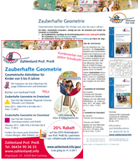 Verlagsinformation Zahlenland Prof. Prei&szlig; zur Zauberhaften Geometrie f&uuml;r Kindergarten und Schule