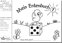 Titelseite des Mal- und Arbeitsbuches Mein Entenbuch 1