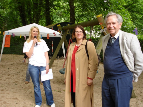 Bild von der Zahlengartener�ffnung in der Villa Kunterbunt in Wesel