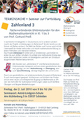 Seminarankündigung Zahlenland 3 Prof. Gerhard Preiß
