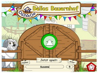 Startscreeng von Bellos Bauernhof, Zahlen von 1 bis 10 blitzschnell erfassen